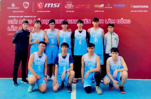 Câu lạc bộ bóng rổ tham gia giải Bóng rổ học sinh - sinh viên năm 2020 tỉnh Lâm Đồng