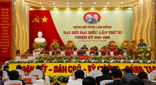 Đại hội Đảng bộ tỉnh Lâm Đồng lần thứ XI, nhiệm kỳ 2020 - 2025