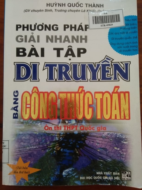 Giới thiệu sách mới môn Sinh học