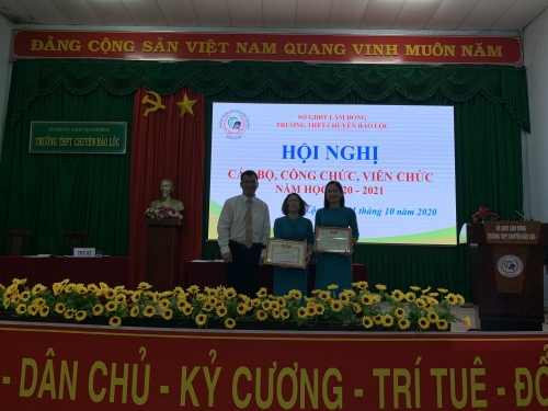 Hội nghị cán bộ, công chức, viên chức năm học 2020 - 2021