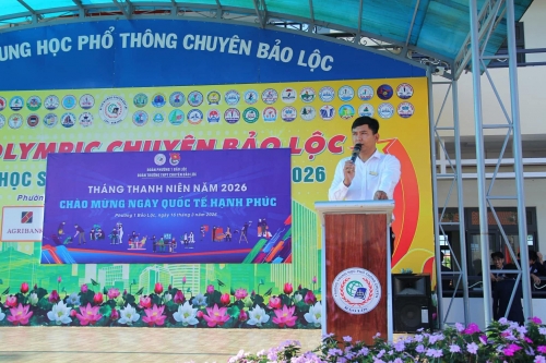HƯỞNG ỨNG THÁNG THANH NIÊN 2026 – ĐOÀN VIÊN THPT CHUYÊN BẢO LỘC NĂNG ĐỘNG, NHIỆT HUYẾT
