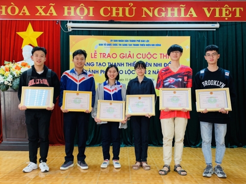 Kết quả Cuộc thi sáng tạo thanh thiếu niên, nhi đồng thành phố Bảo Lộc lần thứ 2 năm 2020