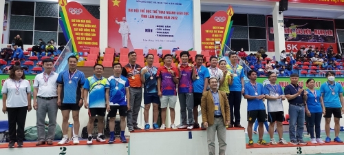 Kết quả Đại hội TDTT Ngành Giáo dục tỉnh Lâm Đồng của trường THPT Chuyên Bảo Lộc