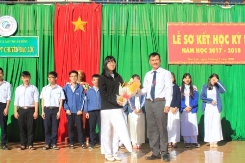 Lễ sơ kết học kì I năm học 2017-2018