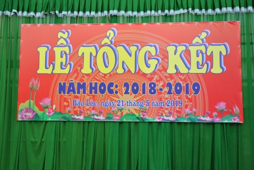 Lễ tổng kết năm học 2018-2019