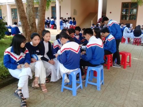 TRƯỜNG THPT CHUYÊN BẢO LỘC  TỔ CHỨC NGÀY HỘI ĐỌC SÁCH NĂM HỌC 2018 – 2019